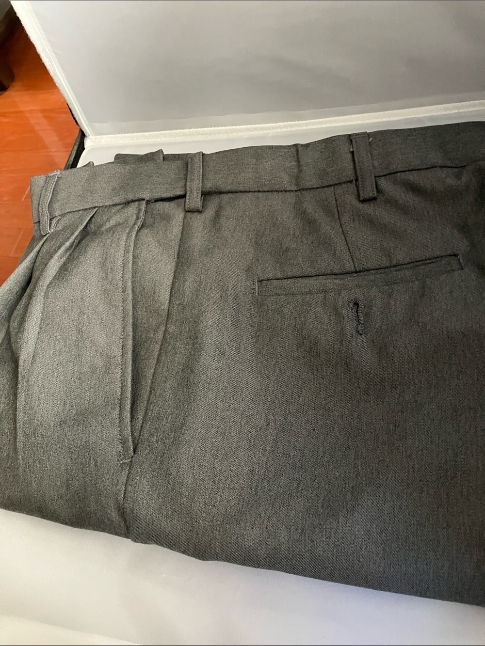 Men's Classic Grey Dress Shorts
